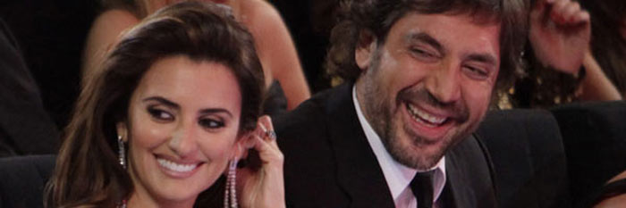 Penélope Cruz y Javier Bardem en la gala de los Goya