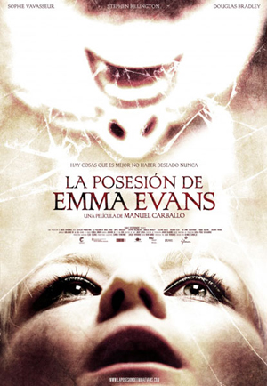 Cartel de 'La posesión de Emma Evans'