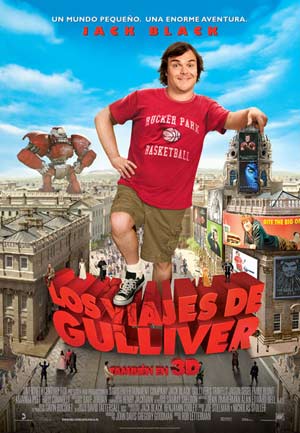 Cartel de 'Los viajes de Gulliver'