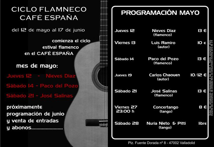 -1 15 Café España Valladolid – espacio cultural y hostelero en Valladolid: cócteles, actuaciones musicales, conciertos, cine…