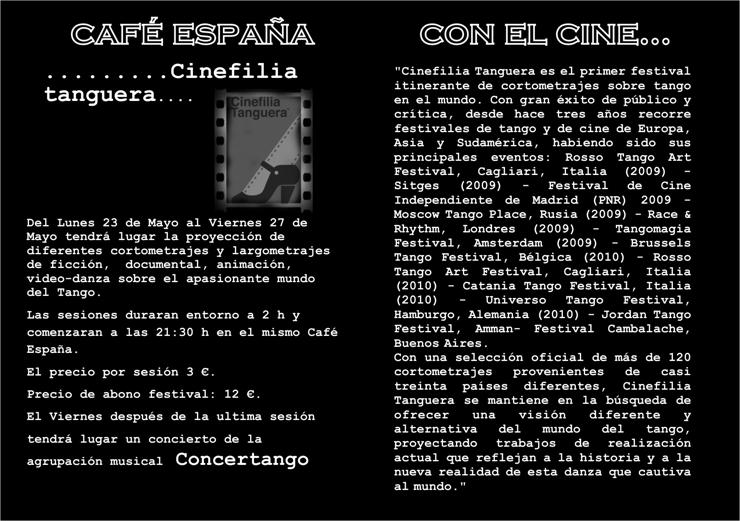 -2 23 Café España Valladolid – espacio cultural y hostelero en Valladolid: cócteles, actuaciones musicales, conciertos, cine…