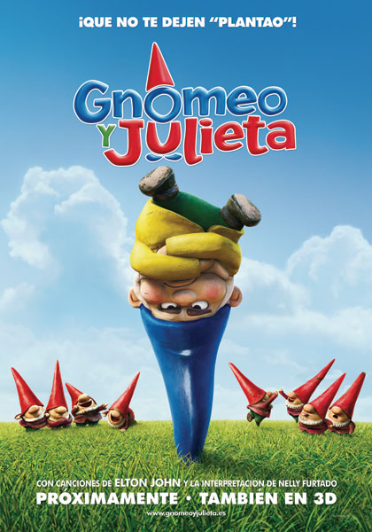 Cartel de 'Gnomeo y Julieta'
