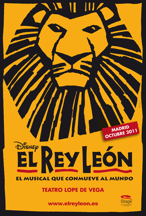 Cartel El Rey León