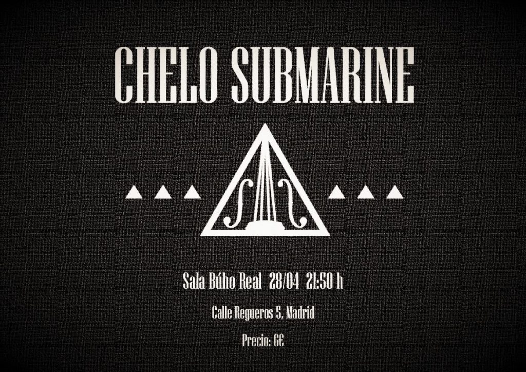 Concierto Chelo Submarine Madrid