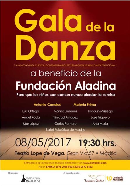 Gala de la danza - fundación aladino Madrid