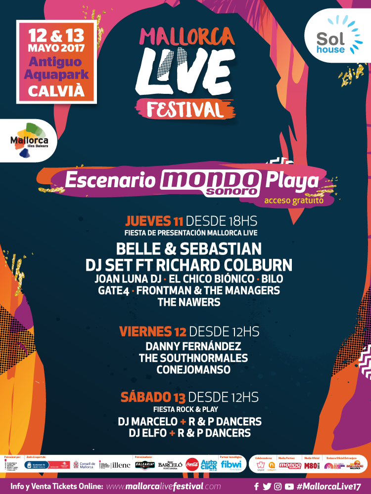 Mallorca Live Festival conciertos previos al festival 2017