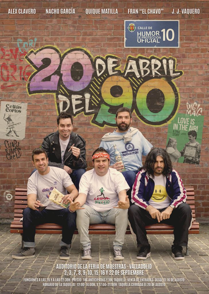 20 de abril del 90 en Valladolid con Humor de protección oficial