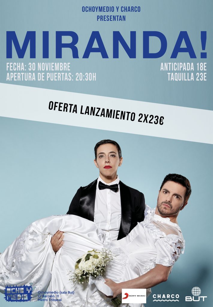 Miranda en concierto en Madrid