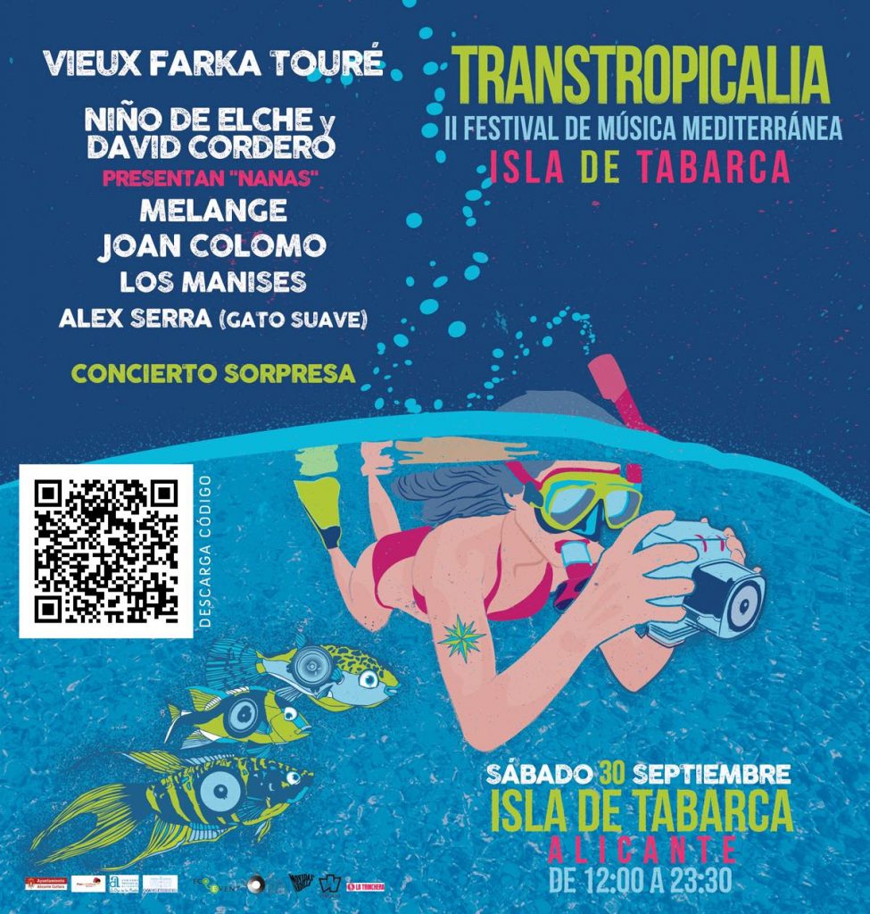 Transtropicalia deja sus horarios para la edición 2017 isla de tabarca