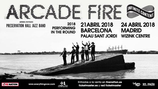 arcade fire madrid y barcelona en abril presentando everything now