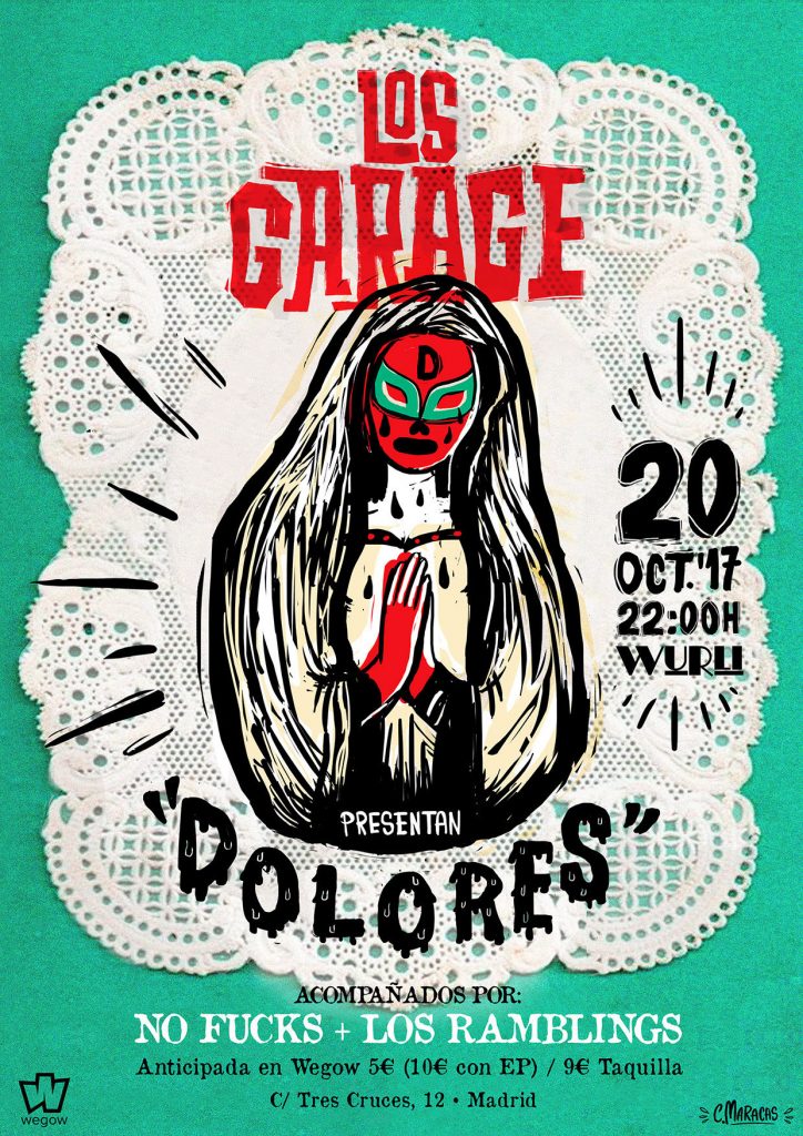 Los garage presentan su nuevo ep Dolores en la Wurlitzer Ballroom