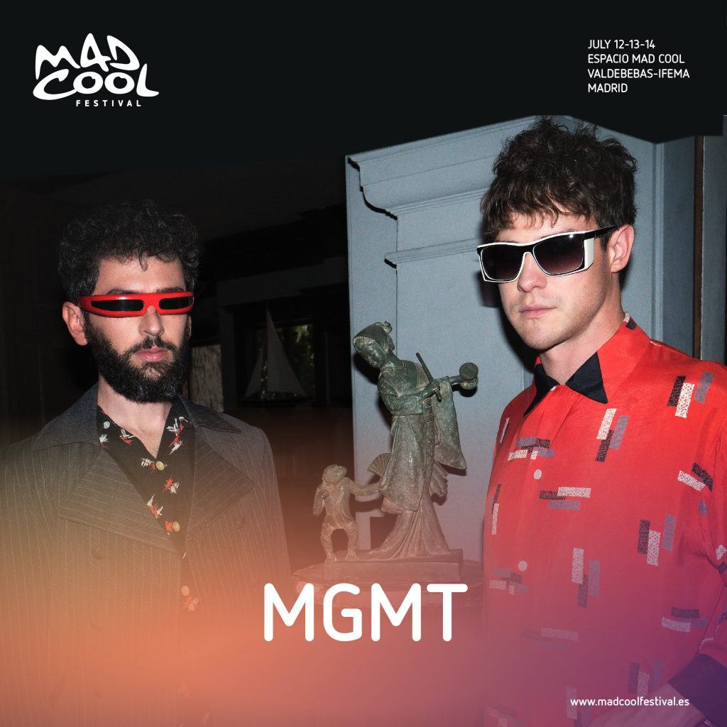 MGMT se suma al cartel de Mad Cool 2018