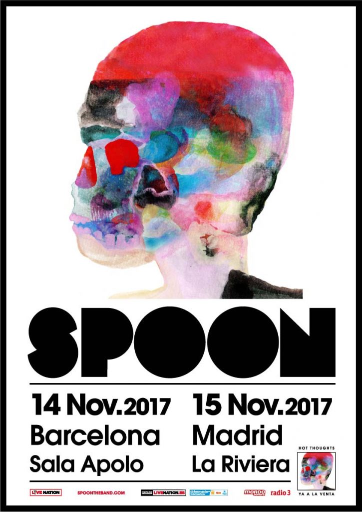 Spoon presentan Hot Thoughts en Madrid y Barcelona a mediados de noviembre