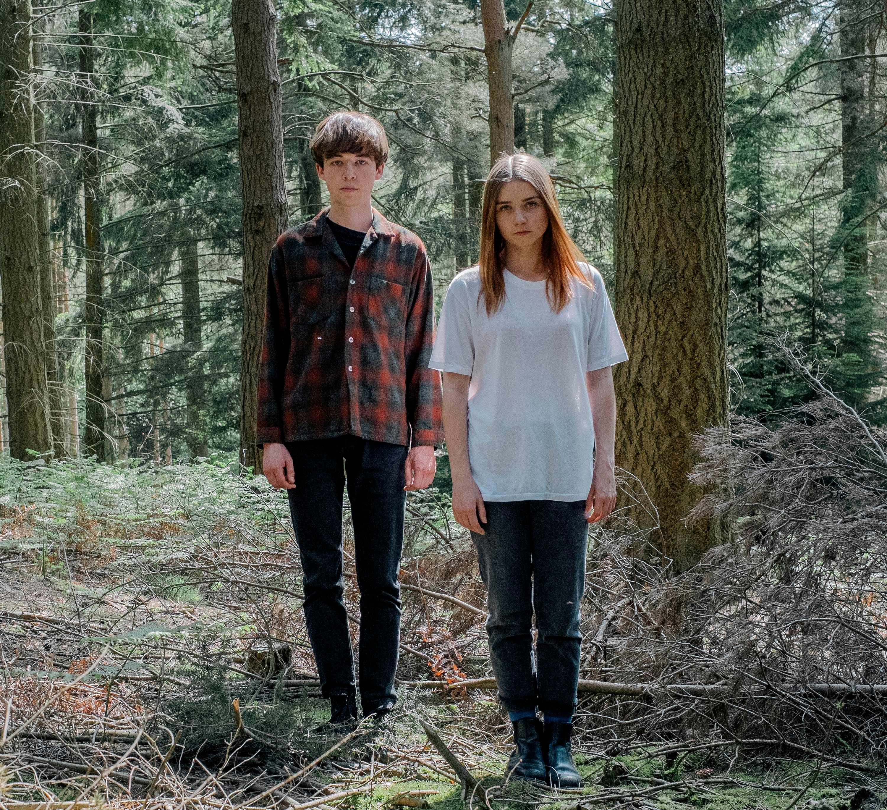 The End Of The F***ing World: - Stars Alex Lawther as James and Jessica Barden as Alyssa.