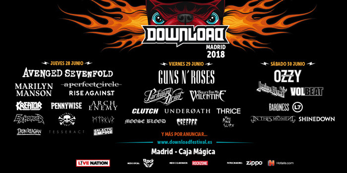 Download Festival desvela su cartel por días y añade Arch Enemy a su programación 