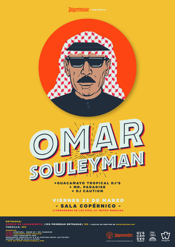 Omar Souleyman regresa a Madrid para presentar “To Syria, with Love”
