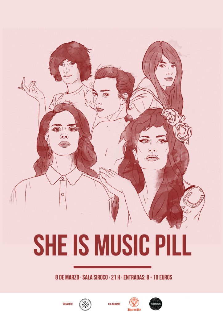 She Is Music Pill: El cartel completo 