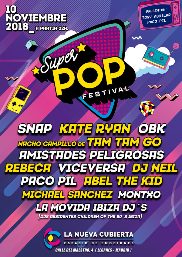 super pop festival en Leganés