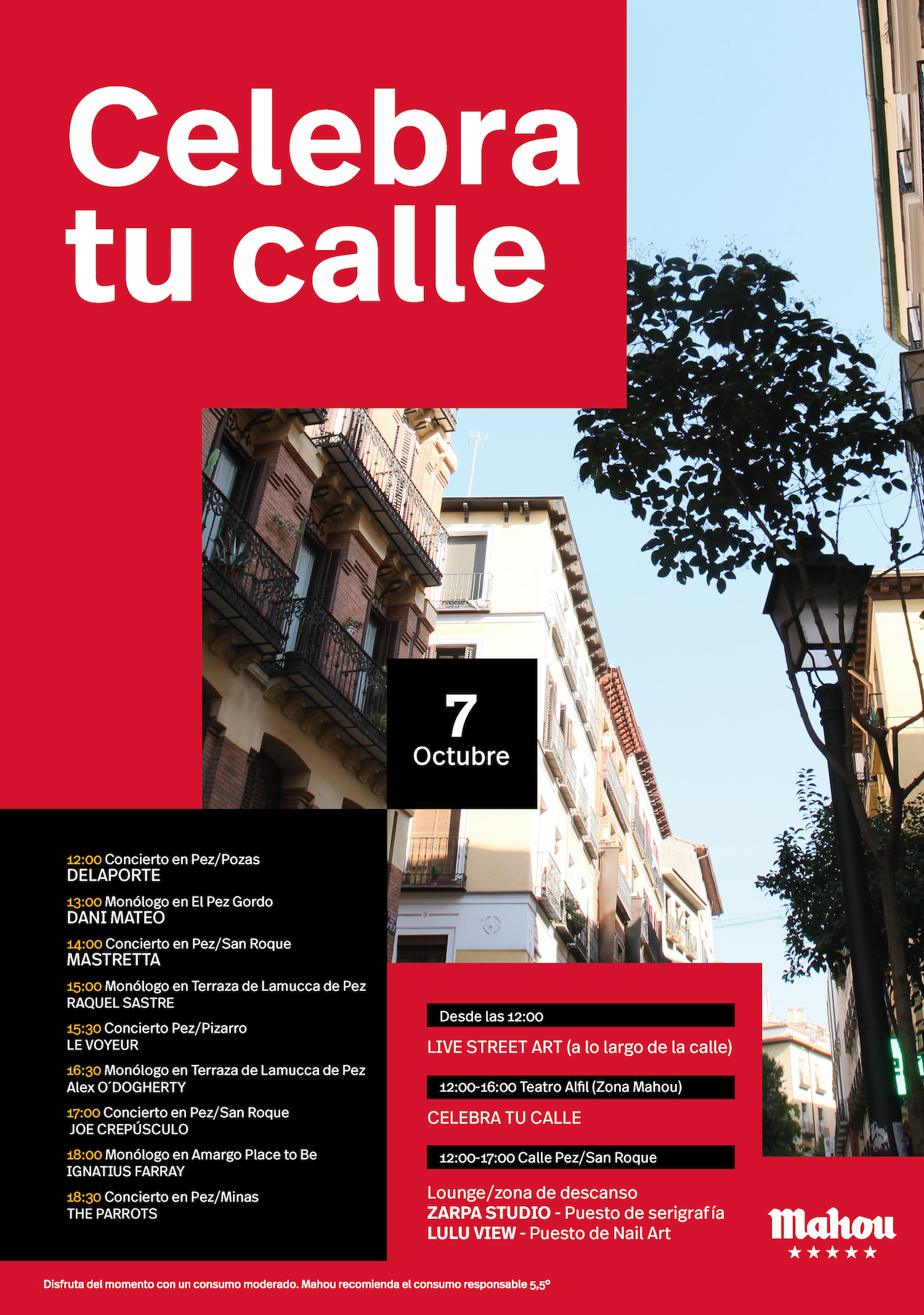 Cartel_Festival Celebra tu Calle_Domingo 9 de octubre