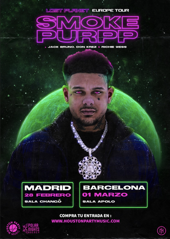 smokepurpp y su soundcloud rap desembarca en Madrid y Barcelona
