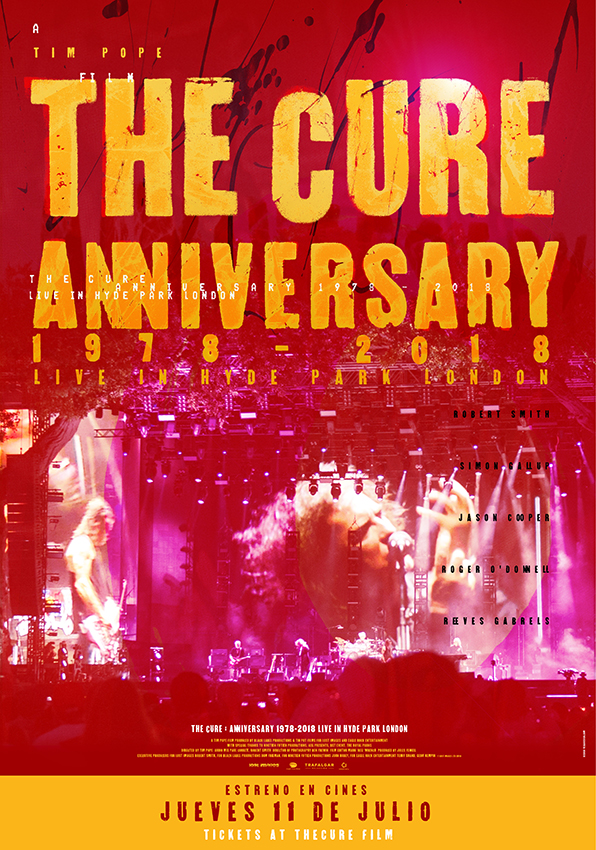 The Cure Anniversary en cines