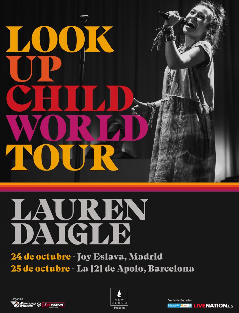 look up child world tour lauren daigle