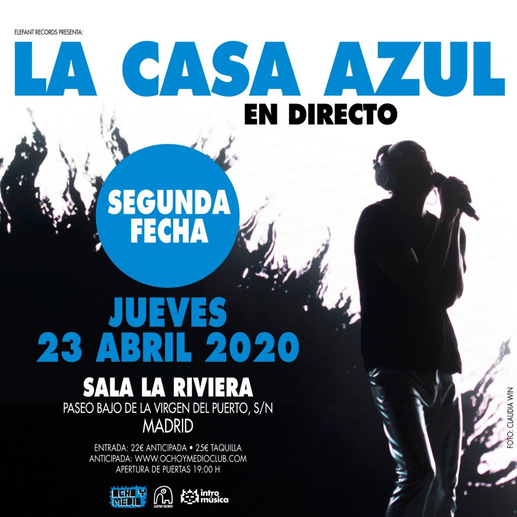 La Casa Azul segunda fecha en Madrid