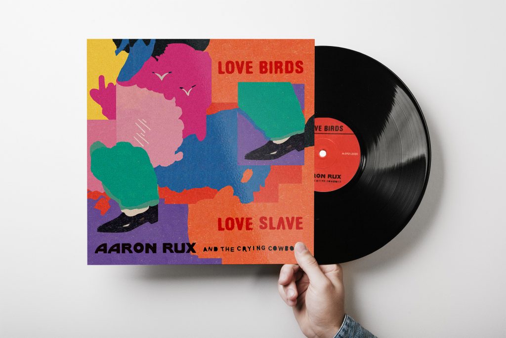 Aaron Rux nuevo vinilo 7'' Love Birds Love Slave