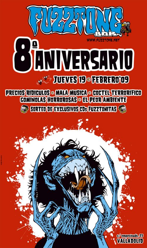 8º aniversatio Fuzztone