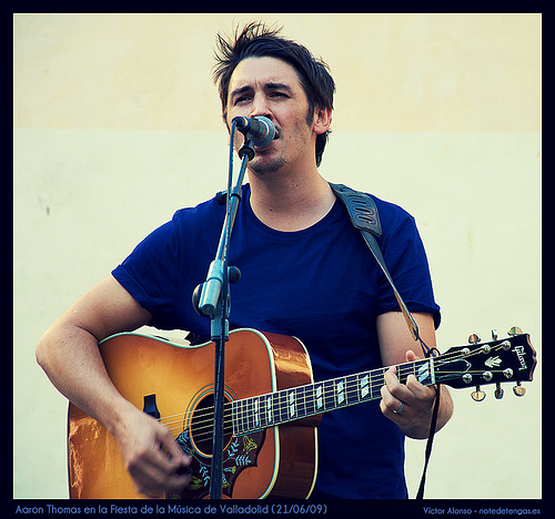 Aaron Thomas en Valladolid