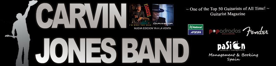 Carvin Jones nueva gira por España 2011 – ¡regalamos 10 entradas!