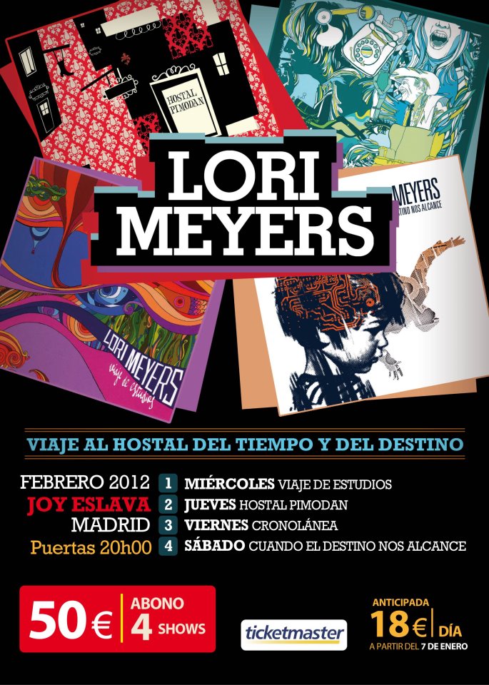 Cartel de Viaje al Hostal del Tiempo y del Destino