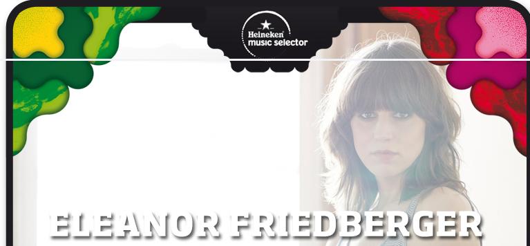 Eleanor Friedberger en Mayo en Barcelona, Madrid y Valencia dentro de Heineken Music Selector.