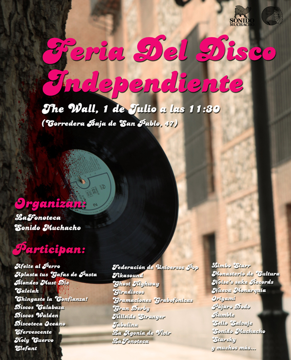 I Feria del disco independiente en Madrid.