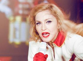 Esta noche se retransmite on line el directo de Madonna en el Club Olympia de Paris.