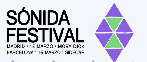 En Marzo llega el festival itinerante Sonida Fest a Madrid (15) y Barcelona (16)