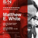 Matthew E. White esta semana en Orense , Madrid (Fechas SON EG) y Badalona .