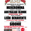 Ciclo Pop&Dance: Australian Blonde, León Benavente, Mercromina y Sidonie (sala Joy Eslava)
