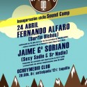 Fernando Alfaro y Jaime Gª Soriano inaguran el ciclo de conciertos Sound Camp.