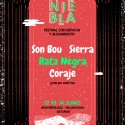 Festival Niebla  : Sierra, Son Bou , Rata Negra , Coraje y más la lian en Villaviciosa (Asturias). 12,13 y 14 de Junio.