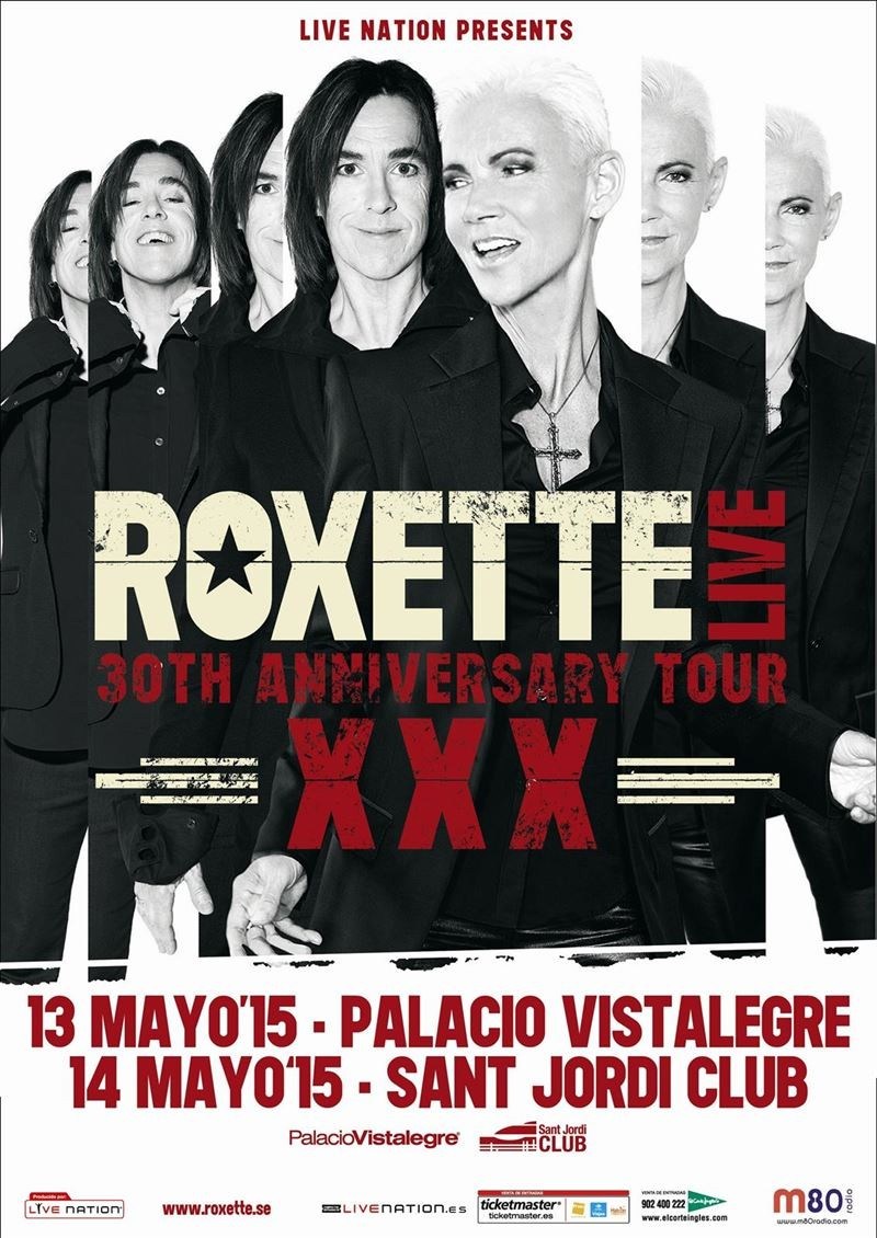 Gira española de Roxette: ¡Ya están aquí!