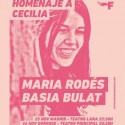 Homenaje a Cecilia en Voces Femeninas con Basia Bulat y María Rodés. Son Estrella Galicia. Madrid, Ourense y Vigo.