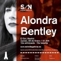 Alondra Bentley presenta ‘Resolutions’ el próximo 28 de Enero en la Sala El Sol (Madrid) con SON Estrella Galicia.