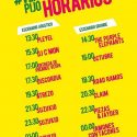 Horarios del Festival #Ventepijo. El 11 de Junio en Pozo Estrecho (Murcia).