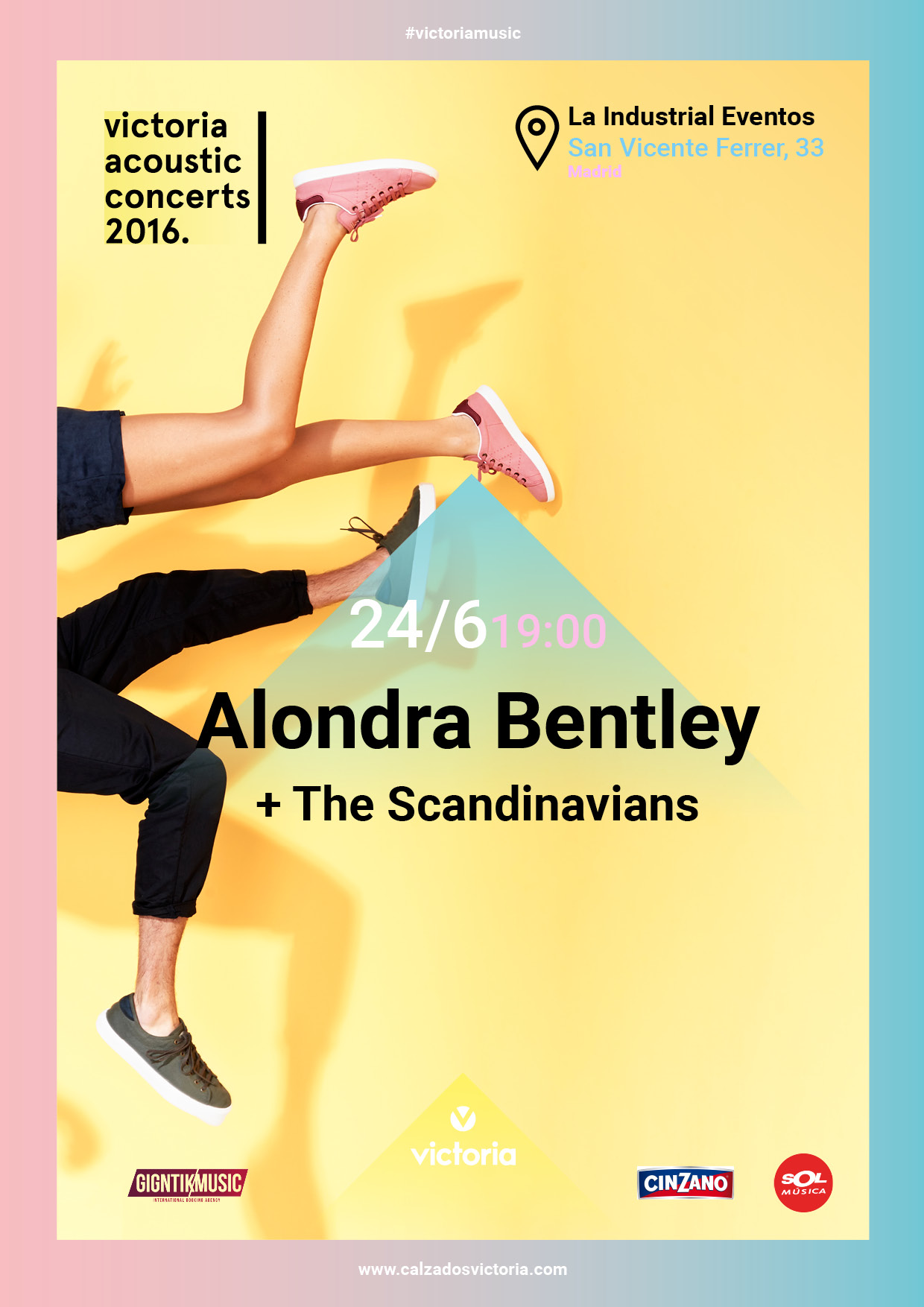 Alondra Bentley Zapatillas Victoria