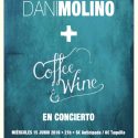 Dani Molino y Coffee & Wine el miércoles 15 en el Teatro Off de La Latina (Madrid).