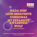 Nada Surf, Corizonas, My Expansive Awareness, Wolf y León Benavente al Ebrovisión.