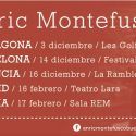 Nuevas fechas en directo para Enric Montefusco presentando “Meridiana”