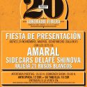 Fiesta de presentación del Sonorama Ribera 2017 el 24 de noviembre en el Ochoymedio Club (Madrid)