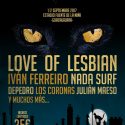 Love Of Lesbian también orbitarán en Guadalajara , nueva incorporación al Festival Gigante 2017.